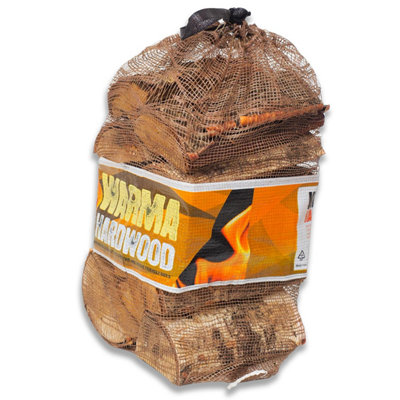 1 x 25L Net of Softwood Logs & 1 x 25L Net of Hardwood Logs Firewood - 4