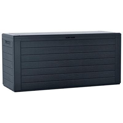 1 x 280 Litre Extra Large Weather Resistant Outdoor Garden Storage ...