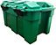 1 x 40L Strong Green Garden Storage Chest Trunk For Garden & Garages