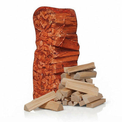 1 x 4kg Kiln Dried Kindling Fire Starter Wood for Indoor Fireplaces ...
