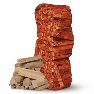 1 x 4kg Kiln Dried Kindling Fire Starter Wood for Indoor Fireplaces ...