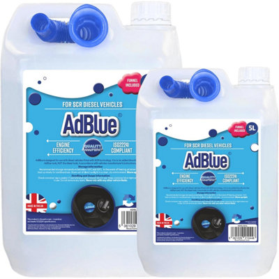 1 x 5 Litre AdBlue Makes & Models Complete With Easy To Pour Spout ...