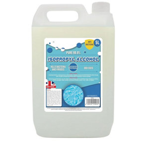 1 x 5 Litre Strong Isopropyl IPA Disinfectant Cleaner Suitable for Electronics, Glass & Paint