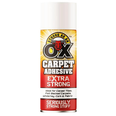 1 x 500ml Seriously Strong As An OX Carpet, Tiles, Underlay & Fabric ...