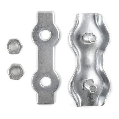 1 x 8 mm Duplex Rope Clip Clamp Fixing Loose Ends of Wire