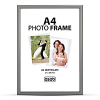 1 x ASAB A4 Photo Frames - GREY