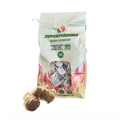 1 X Bag of Natural Firelighters - Includes 80 Firelighters