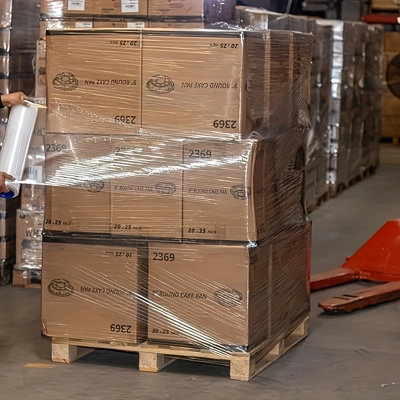 1 x Clear Shrink Wrap Rolls - 500mm x 23mu Stretch Film for Secure Wrapping