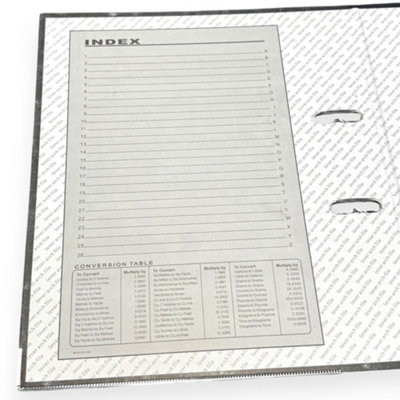 1 x Cloud Lever Arch File A4 Ring Binder Folder Files Office Document ...