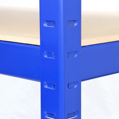 1 x Corner Garage Racking Unit & 4 x Single Racking Storage Units