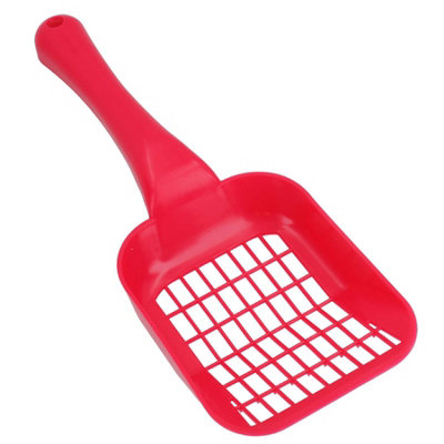 x Durable Plastic Pet Kitten Small Animal Cat Litter Scoop