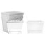 1 x Heavy Duty Multipurpose 80 Litre Home Office Clear Plastic Storage Container With Lid