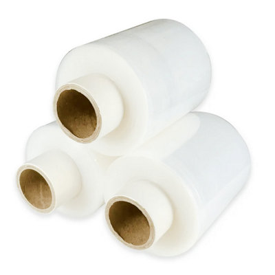 1 x Small Handy Size Clear Mini Waterproof 100mm x 150m Shrink Wrap Roll