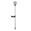 1 x Solar Mosaic Globe Stake Light - H75 x 9cm Colourful Outdoor Garden Lighting for Borders, Pathway, Patios, Balcony, Lawns