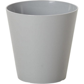 1 x wham Studio Cool Grey Pot -  16cm x H 16cm