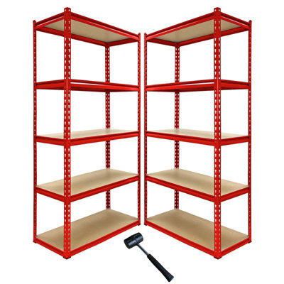 1 x Z-Rax Corner Garage Racking Unit & 2 x Single Racking Storage Units