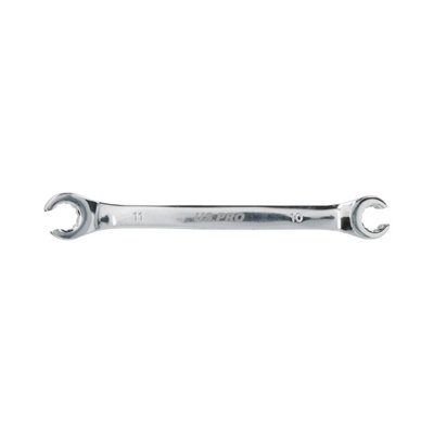 10 & 11mm Combination Flare Nut Spanner Wrench 150mm Chrome Vanadium Steel
