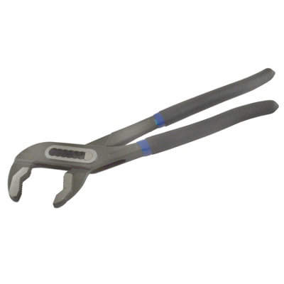 10" 250mm Box Joint Waterpump Pliers Pipe Wrench Grips Plumbers Slim Jaw - 3