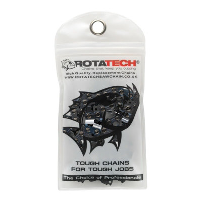 10" 25cm Rotatech Chainsaw Chains. 3/8" LP Pitch