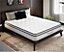 10.3 Inch Pocket Sprung Mattress with Breathable Foam Medium Firm Feel Classic Box Top 3FT