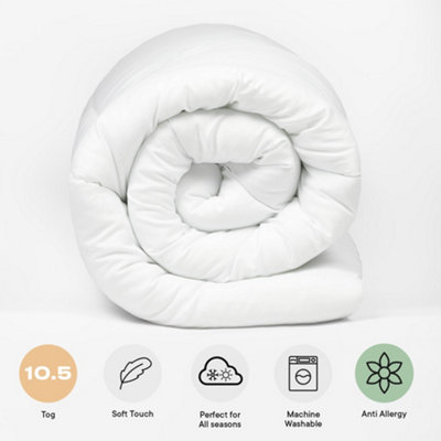 10.5 Tog Anti Allergy Duvet Quilt Bedding Hotel Quality