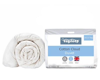 10.5 Tog Feels Like Down Cotton Cloud Duvet