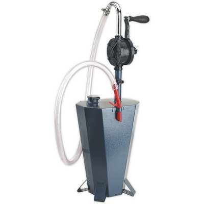 10.5L Heavy-Duty Gear Oil Dispensing Unit with Rotary Pump and Delivery Tube