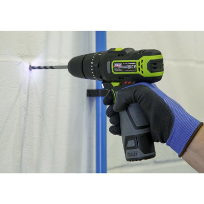 10.8V Cordless Hammer Drill - 10mm Dia Chuck - Body Only - 3