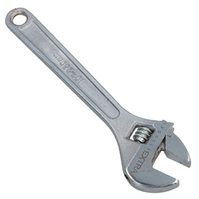 10" Adjustable Spanner / Wrench Monkey Pipe Plumbers Opening Range 0-28mm