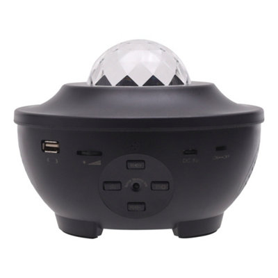 10 Colour Galaxy Starry Projector Night Light with Bluetooth Speaker - 4