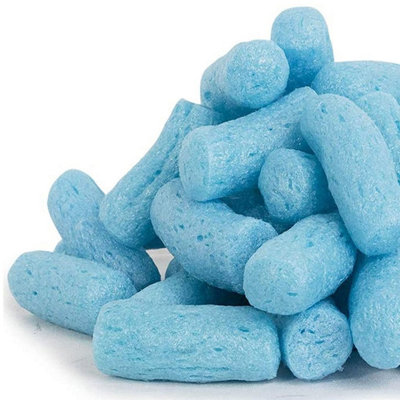 10 Cubic Eco Flo Biodegradable Blue Coloured Loose Fill Packing Peanuts