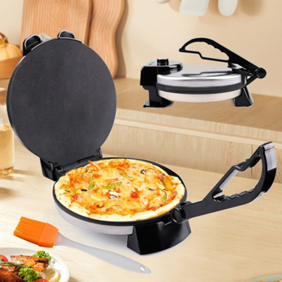 10 inch Electric Chapati Maker Flat Bread Naan Tortilla Roti Press ...