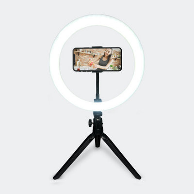 10 inch Ring Light With Tripod And Phone Holder