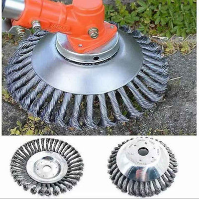 thumbnail image 2 of Stainless Steel Wire Trimmer Head – Brush Cutter / Weed Eater Replacement (Silver) 2 of 4