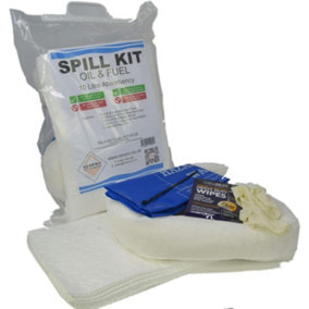 10 Litre Oil and Fuel Mini Compact Spill Kit