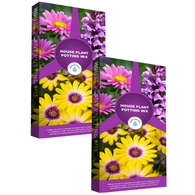 10 Litres Mix Compost Houseplant Potting Soil With Seaweed Extract For Healthy Plants & Greener Leaves - 3