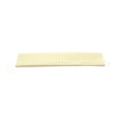 10 metres of 30 mm / 1.18 in Cream (103) Heavy Duty Polypropylene Webbing Strap Tape for Backpacks, Luggage Strapping, Belts