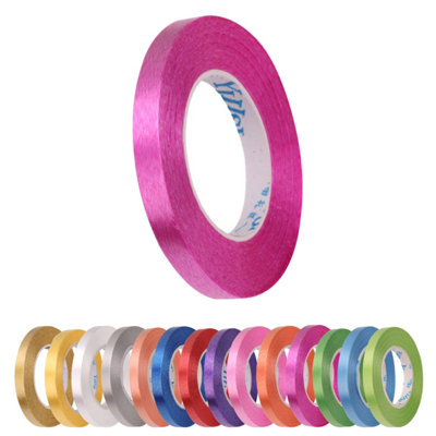 10 Metres Shiny Metallic Balloon Ribbon String Roll Crimped Curling Ribbon - 4