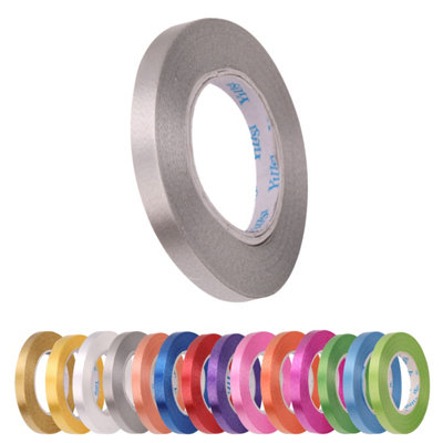 10 Metres Shiny Metallic Balloon Ribbon String Roll Crimped Curling Ribbon - 4