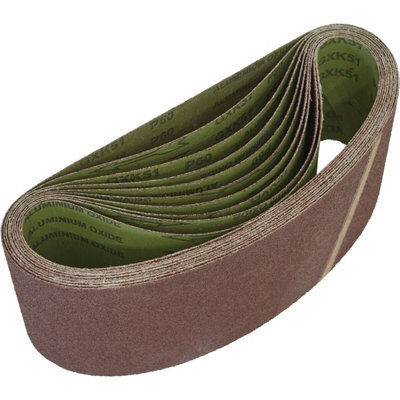 Aluminium Oxide 50 X 1525 Mm Sanding Belts 3 Pc Set