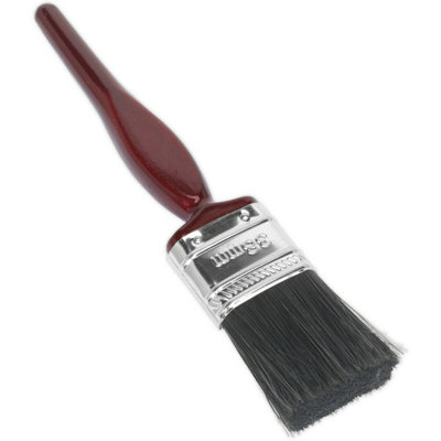 10 PACK 38mm Pure Bristle Paint Brush - Square Cut Ends - Painting Decorating