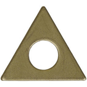 10 PACK 8mm x 20mm x 1mm Stud Welder Triangle Washers - Dent Pulling Hook Loops