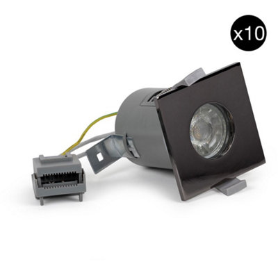 Black nickel on sale downlights ip65