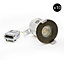 10 PACK - Bronze GU10  Fire Rated Downlight - IP65 - SE Home