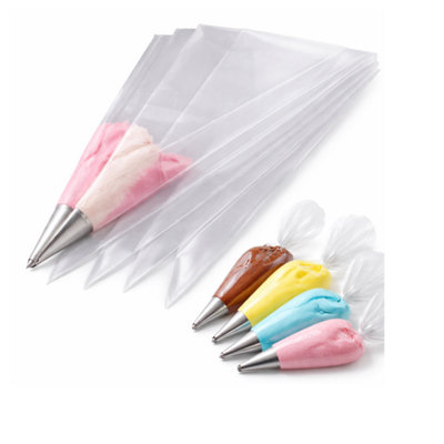 10 Pack Disposable Dual Icing Piping Bags for decorating cakes cupcakes ...
