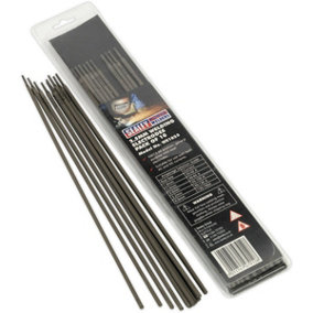 10 PACK Mild Steel Welding Electrodes - 2.5 x 300mm - 40 to 60A Welding Current