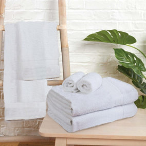 10 Pack of 100% Cotton Bath Sheet Bathroom Towel