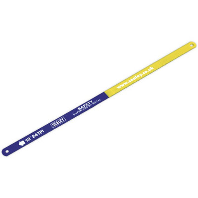 10-Pack of 300mm Bi-Metal Hacksaw Blades - 24 TPI for Versatile Cutting