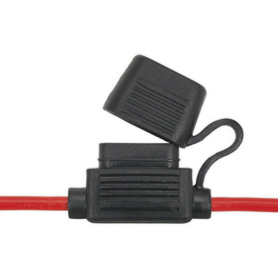 10 Pack of 30A Splash-Proof In-Line Automotive Fuse Holders for Reliable Protection