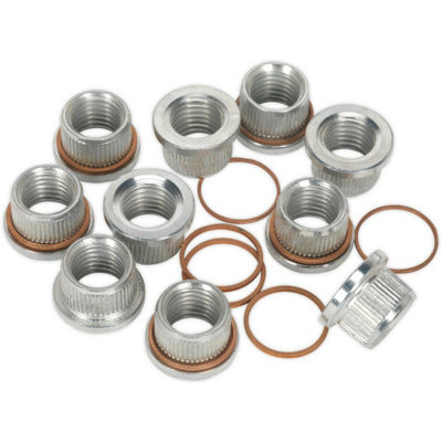 10 Pack of M12 x 1.5mm Thread Inserts for Brake Caliper Repair Kits Price Comparisons | Compare The Build